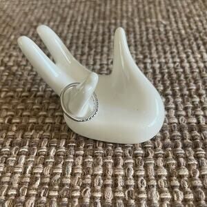 Hand shaped ring holder